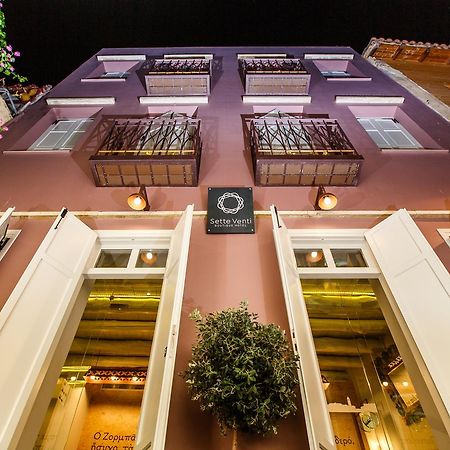 Sette Venti Boutique Hotel Chrissi Akti Chania Exterior foto