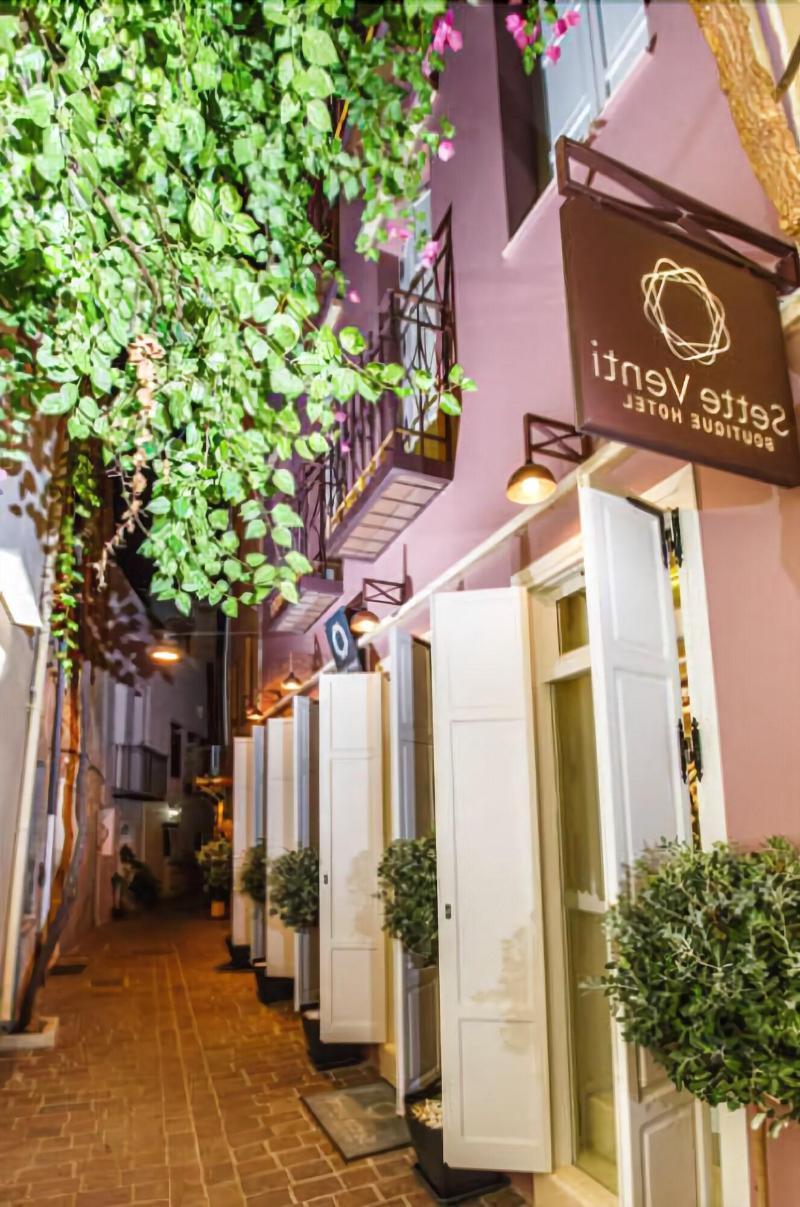 Sette Venti Boutique Hotel Chrissi Akti Chania Exterior foto