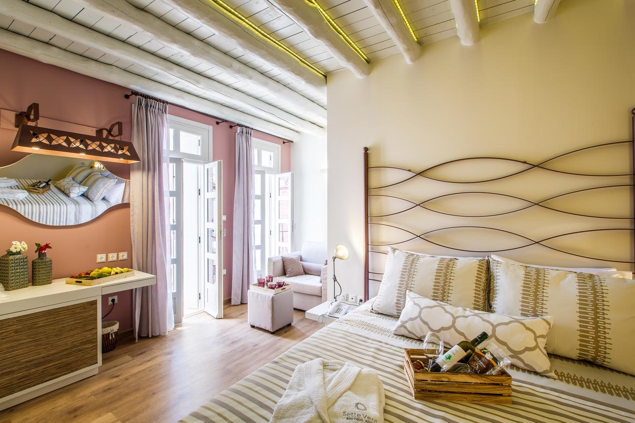 Sette Venti Boutique Hotel Chrissi Akti Chania Exterior foto