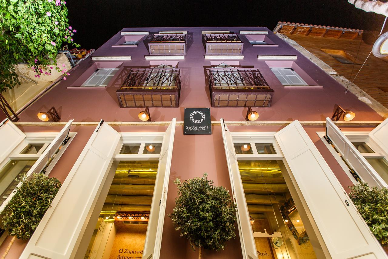 Sette Venti Boutique Hotel Chrissi Akti Chania Exterior foto